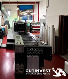 1  -  5-color offset printing press