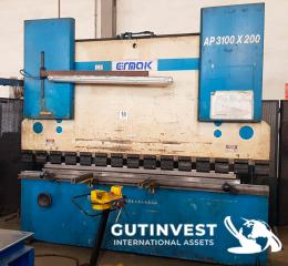 1  -  Sheet Metal Press Brake - 200Tn