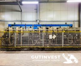 1  -  Industrial hydraulic press with 14 cylinders