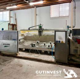 1  -  Fresadora copiadora cnc para mármol, granito, piedra, cerám