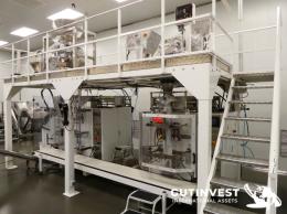 1  -  (x2) Vertical packaging lines with weighers and multihead s