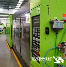 2  -  1200Tn plastic injection molding machine + robot