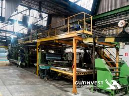 2  -  Plastic film folding and rewinding machine