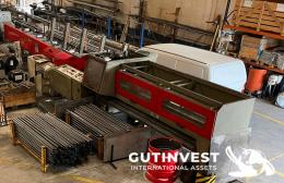 1  -  Automatic sawing machine for metal tubes and bars