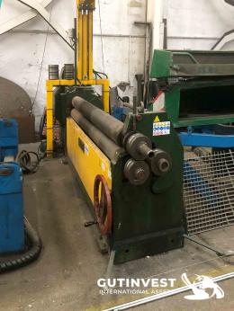 2  -  Bending roller cylinder for metal