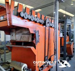 1  -  Complete line for the manufacture of sandwich panels