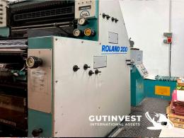 1  -  2-color offset printing machine