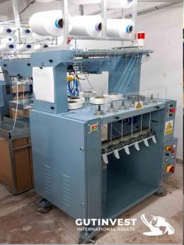 1  -  (x15) Máquina tejedora cilindríca de cordones