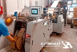 1  -  Automatic high speed paper bag making machine - 2 colors