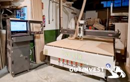 1  -  CNC milling and cutting machine for wood