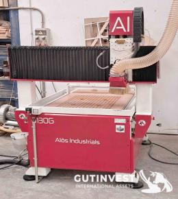 1  -  Fresadora cnc para madera - 3 ejes