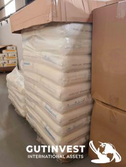 15  -  Lote de 162 sacos de Polipropileno de 25 KG