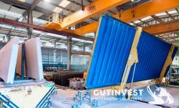 1  -  Complete line of precast concrete walls