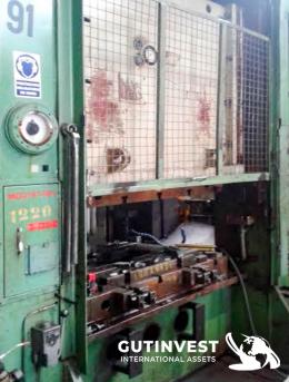 8  -  Double upright press - 300Tn