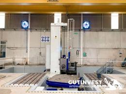 1  -  CNC boring machin-  Vertical column