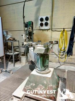 4  -  Biseladora vidrio curvo