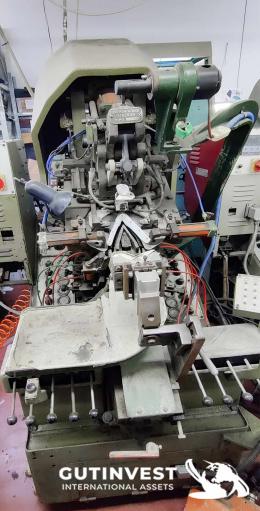 4  -  Pulling over and Heel Seat Lasting machine