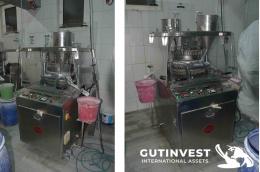 6  -  Rotary Tablet Press - Compressed Candy/pharmaceuticals