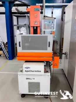 6  -  Equipo de erosión - taladrado de agujeros de arranque 