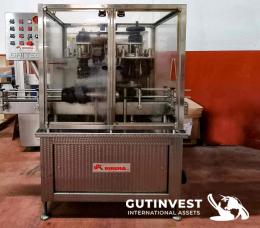 1  -  Lavadora de exteriores de botellas