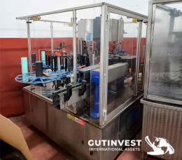 2  -  Máquina etiquetadora de botellas vino