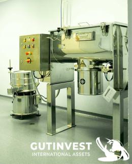 1  -  Mezclador de bandas para solidos y polvos