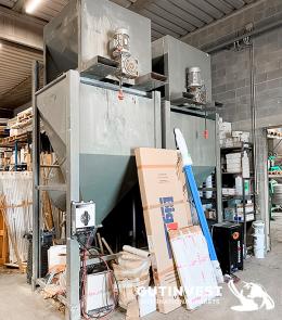 1  -  Equipo de mezclado en polvo - hormigón