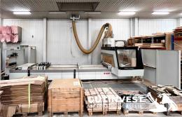 1  -  CNC machining center for wood - 5 axis