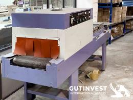 66  -  shrink wrapping machine + shrink tunnel