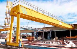 3  -  Puente grúa Semi pórtico - 10Tn