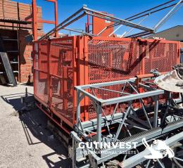 1  -  Construction lifting elevator