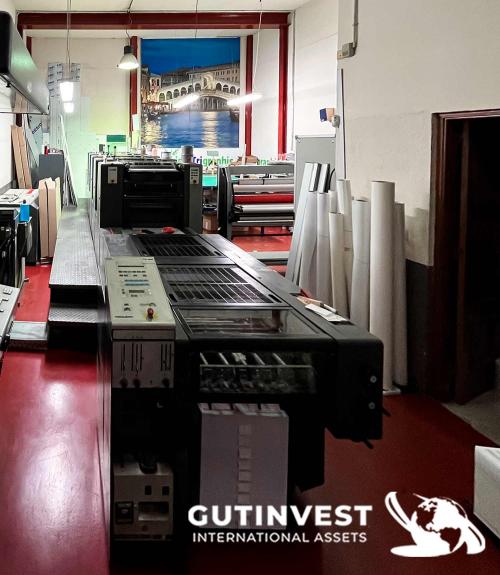 5-color offset printing press