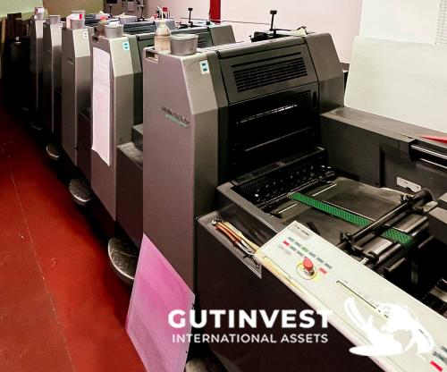 5-color offset printing press