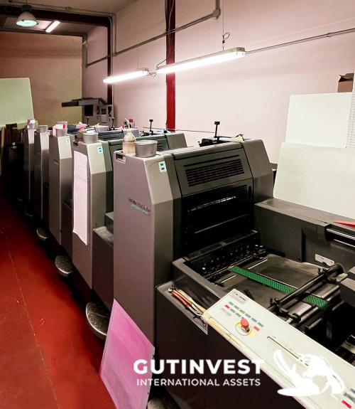 5-color offset printing press
