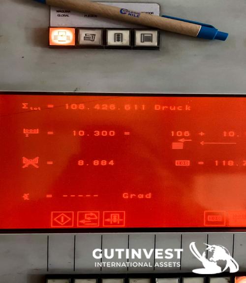 5-color offset printing press