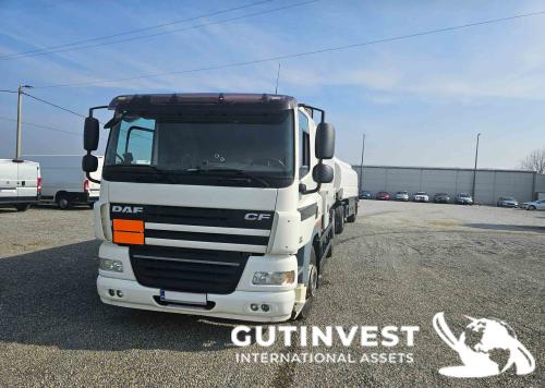 ADR tanker truck for transporting gasoline