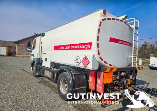 ADR tanker truck for transporting gasoline