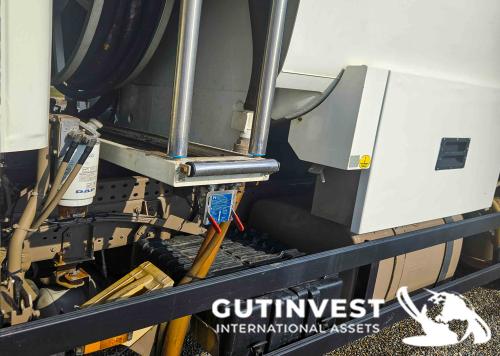 ADR tanker truck for transporting gasoline