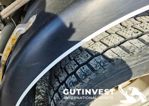 ADR tanker truck for transporting gasoline