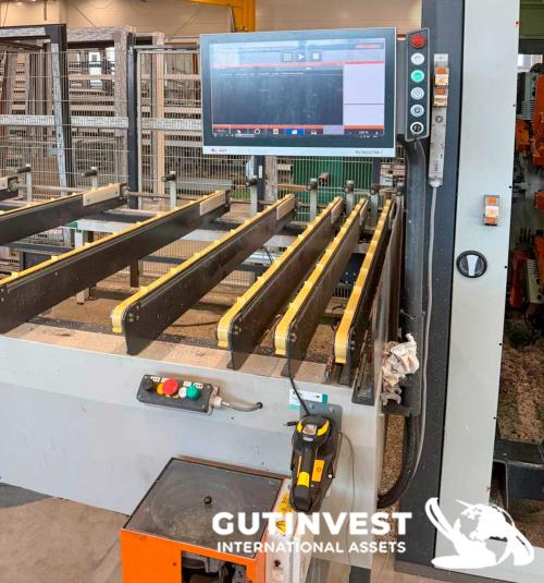 Cnc machining centre for PVC profiles