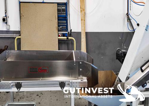 Automatic inductive hardening line