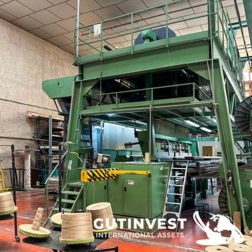 Máquina de tejer - telar para alfombras