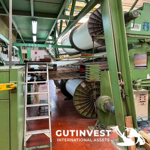 Máquina de tejer - telar para alfombras