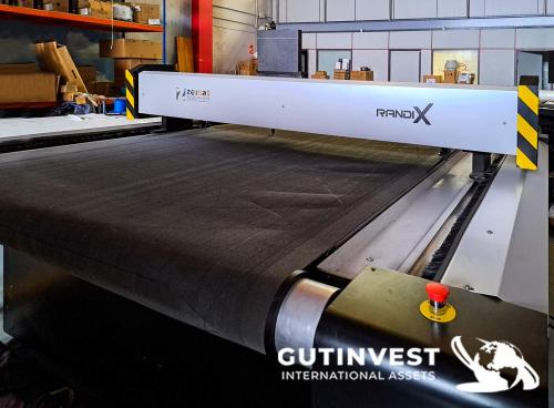 Cutting Table for Industrial Fabrics, Polymers, or Soft Met