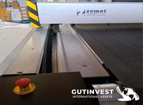 Cutting Table for Industrial Fabrics, Polymers, or Soft Met