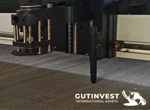 Cutting Table for Industrial Fabrics, Polymers, or Soft Met