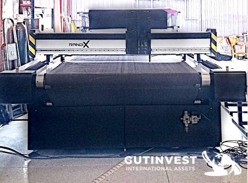 Cutting Table for Industrial Fabrics, Polymers, or Soft Met
