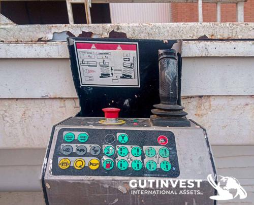 Plataforma articulada de tijera