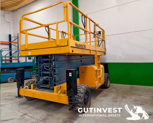 Plataforma articulada de tijera