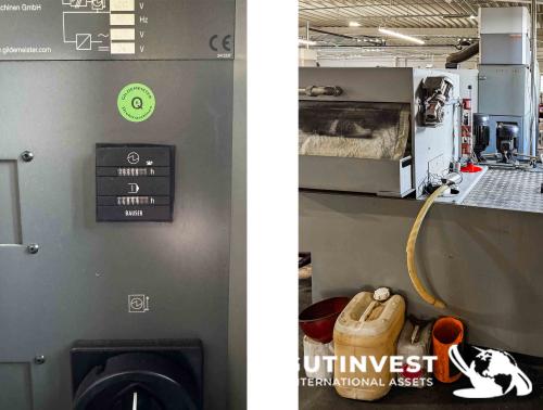 Torno CNC con alimentador de barras